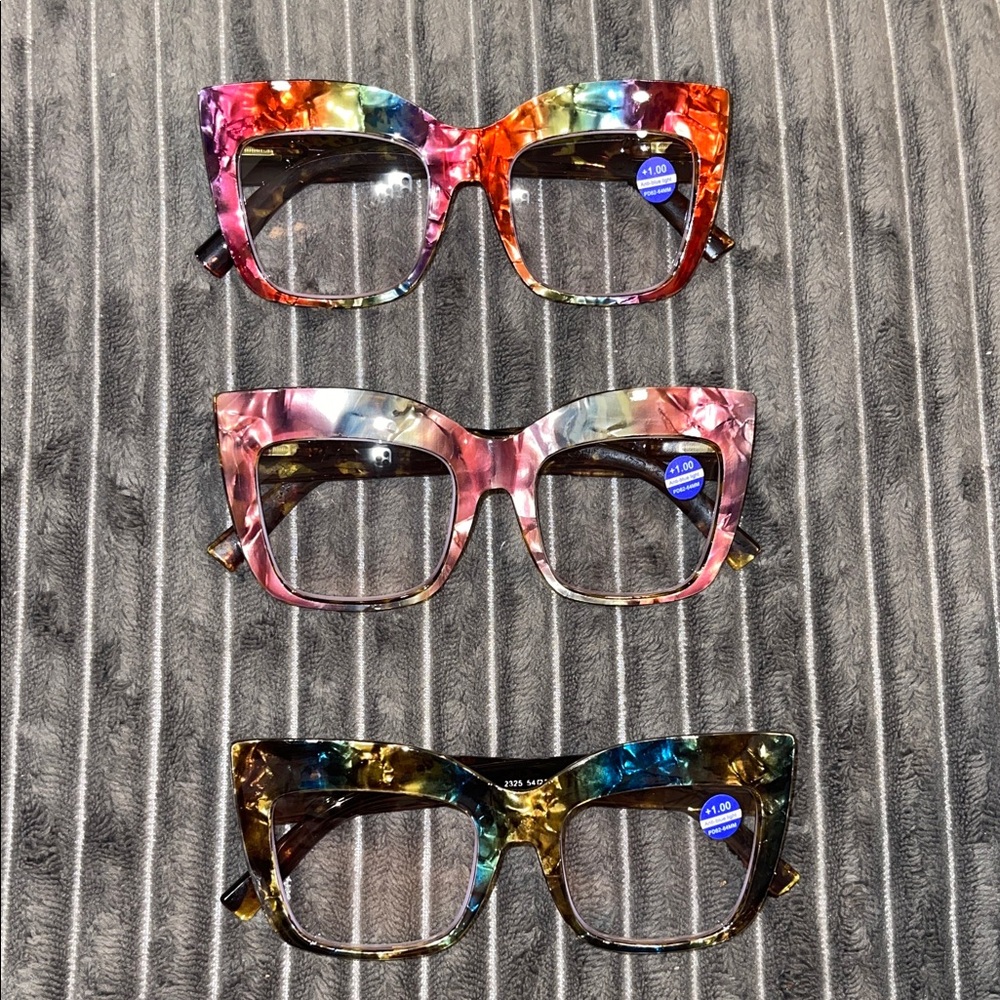 Colorful Oversized Square readers - Picture 2 of 3